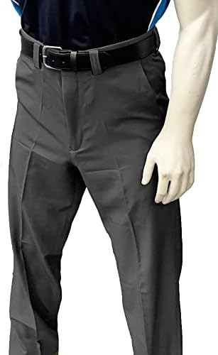 Smitty | BBS-357 | פרימיום 4-כיווני מכנסי קומבו קומבו מכנסיים מרחיבים כיסי סלאש מותניים | מכנסי שופט אפור פחם